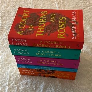 A Court of Thorns and Roses Series by Sarah J. Maas Paperback